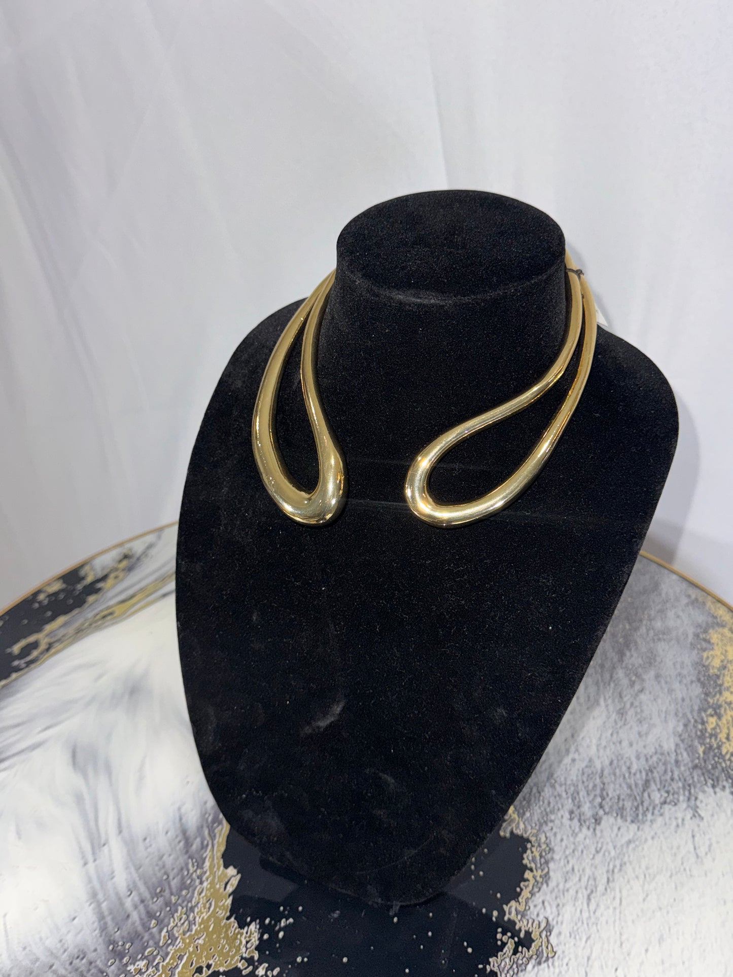 Gold Teardrop Chokers