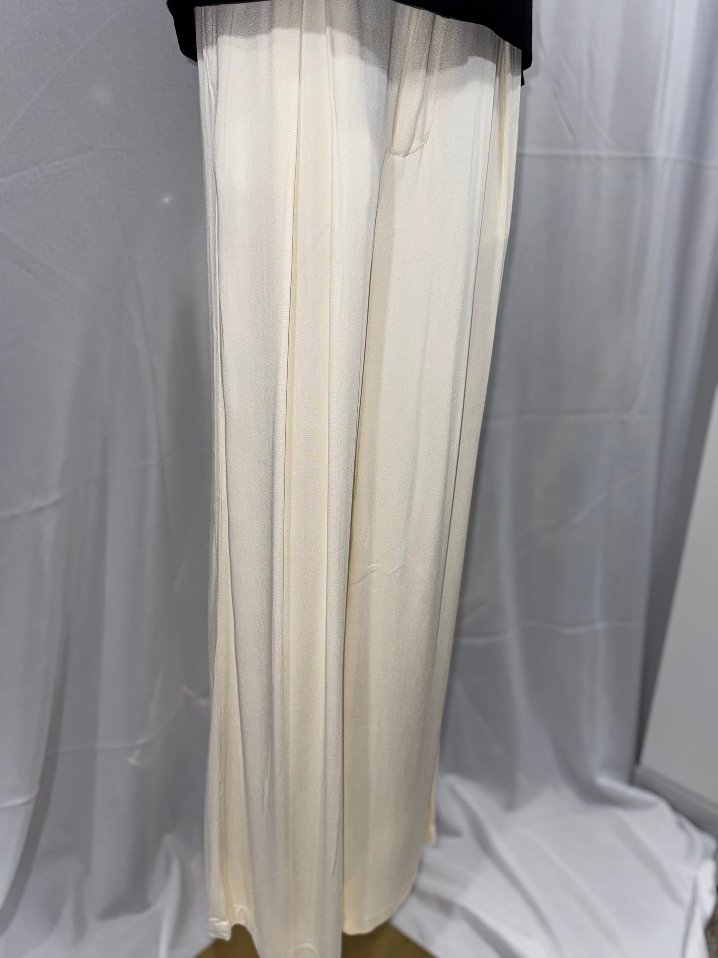 Ivory Wind Palazzo Pants