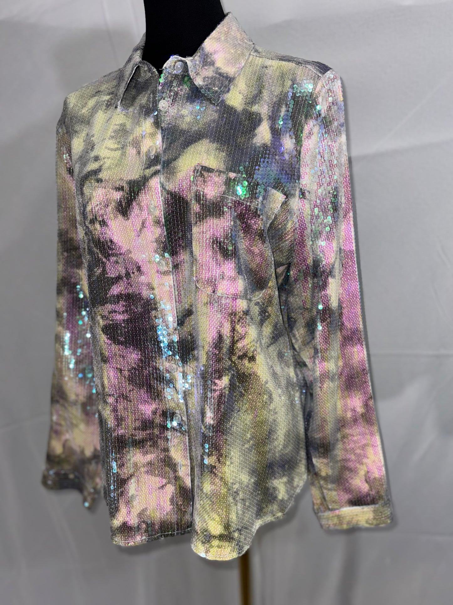 Galaxy Glaze Sequin Shirt
