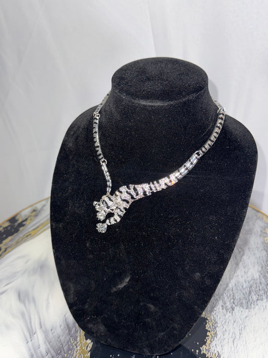 The Silver Tiger Choker