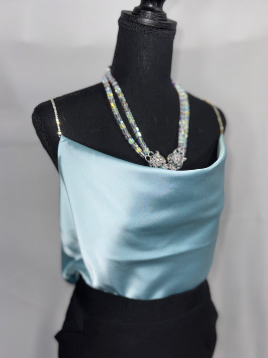 Celeste Cowl Top